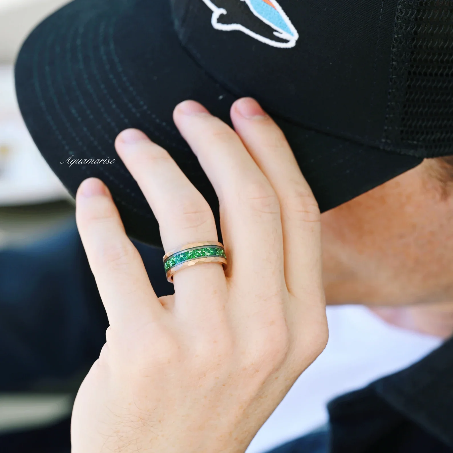 Skye Kite® Emerald Couples Ring Set - Image 6