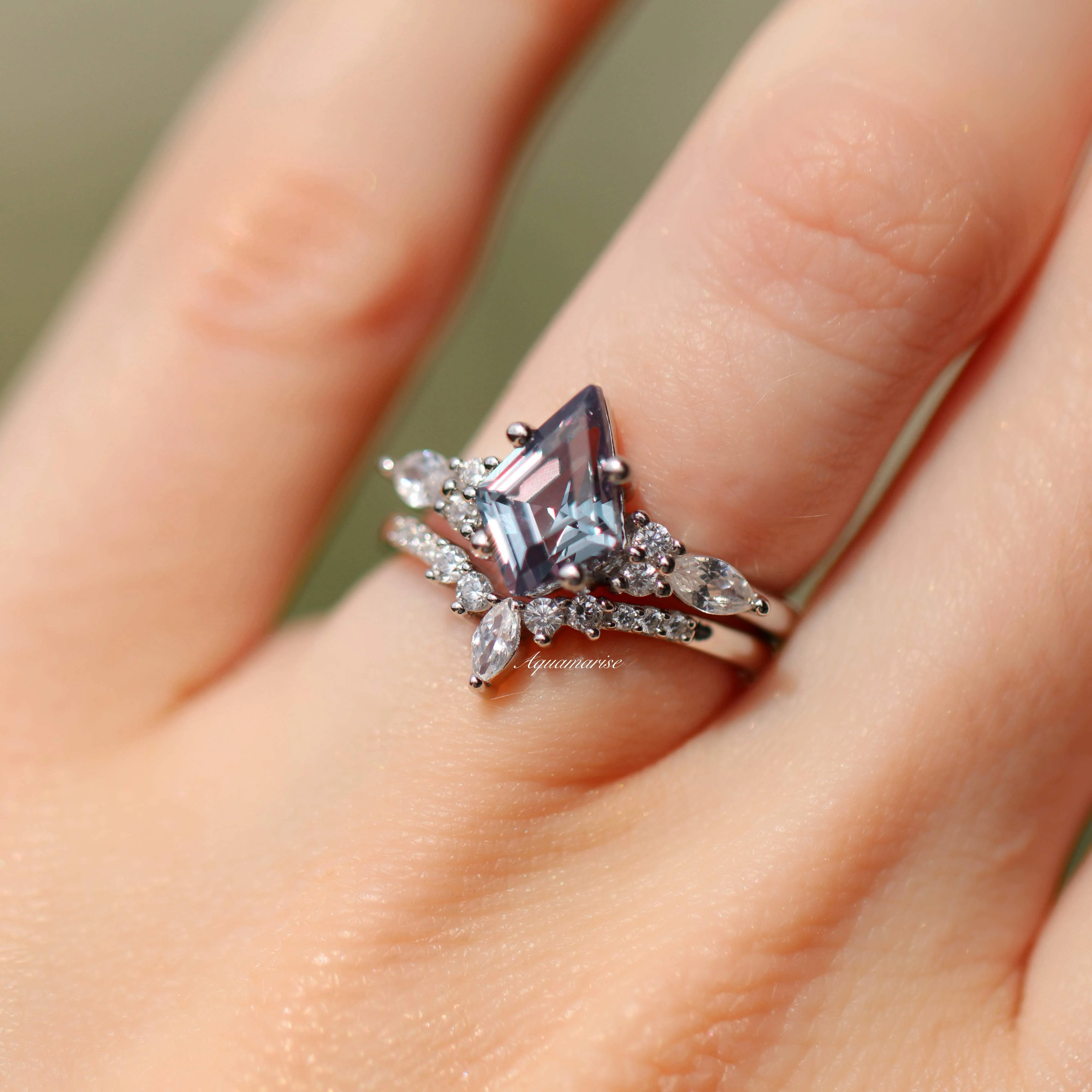 Skye Kite® Alexandrite Ring Set in Sterling Silver - Image 4