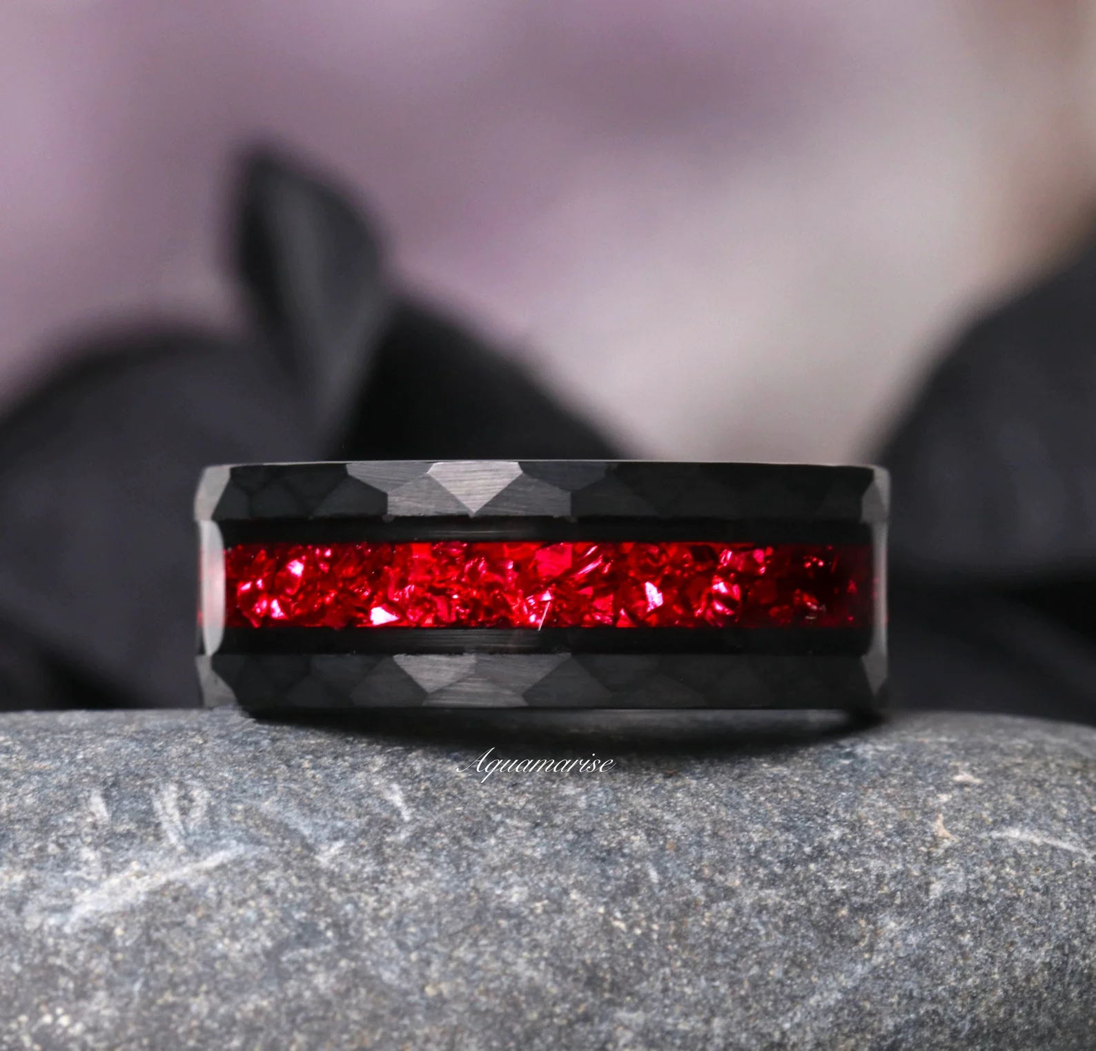 Skye Kite® Natural Red Garnet Couples Ring Set - Image 12
