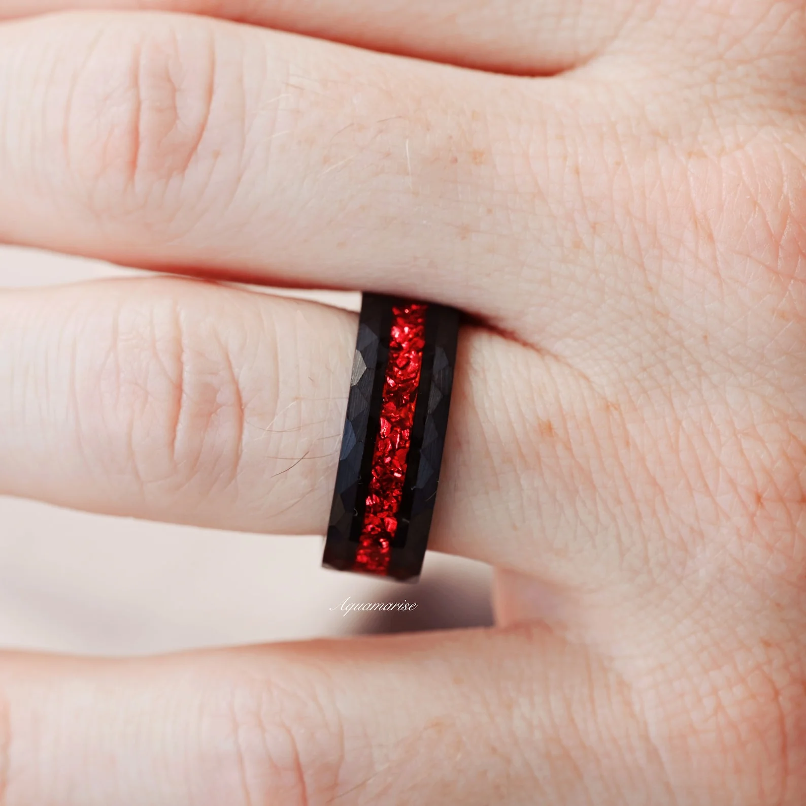 Skye Kite® Natural Red Garnet Couples Ring Set - Image 9